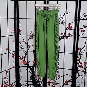 Paola Bernardi Green Knit Sweat/ Lounge Pants